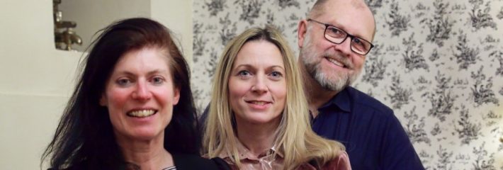 Gruppenfoto Klaus Veselko, Gerlinde Macho, Christine Wahlmüller-Schiller